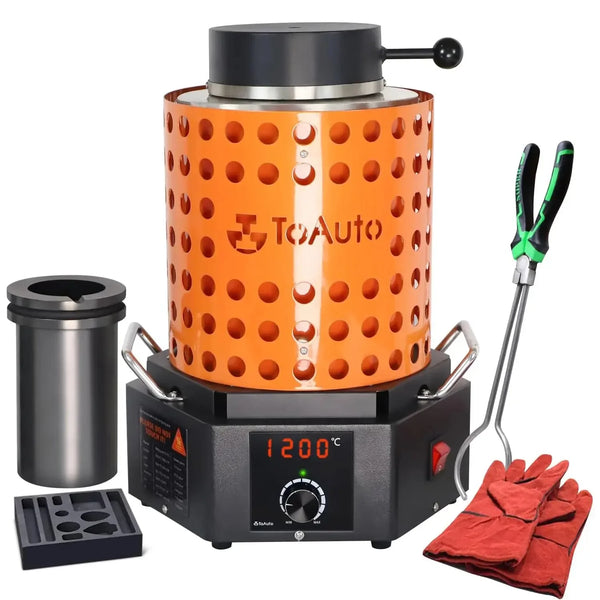 Upgrade Your Metal Casting: Meet the TOAUTOOL TRF3000 Resistance Gold Melting Furnace Toautotoolglobal
