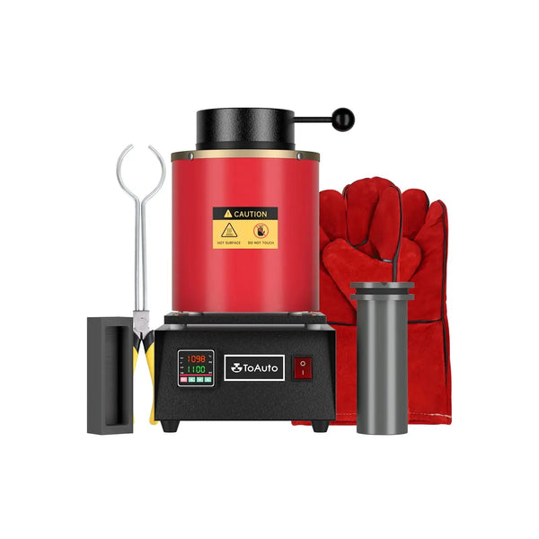Why the TOAUTO 3KG Electric Melting Furnace Is Ideal for Jewelry Makers and DIY Metal Casting Toautotoolglobal