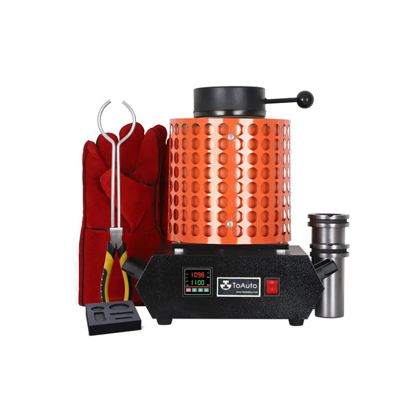ToAuto 3+1KG electric gold melting furnace