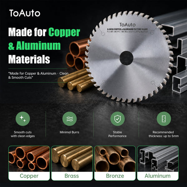 Saw blade for copper aluminum and non ferrous metals