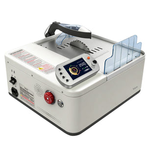 ToAuto 6/8 Inch Smart Metal Cutting Saw main view, a desktop machine for cutting aluminum, copper and mild steel