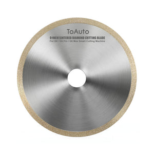 ToAuto G6 6 inch sintered diamond cutting blade for gemstones