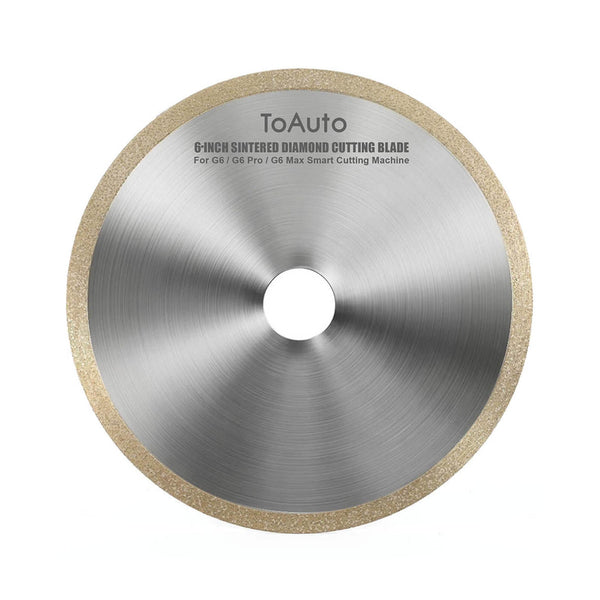 ToAuto G6 6 inch sintered diamond cutting blade for gemstones