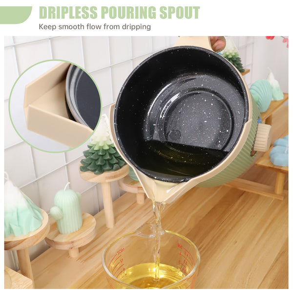 TOAUTO Handheld 1.5L Wax Melting Pot Green - ToAuto Tool